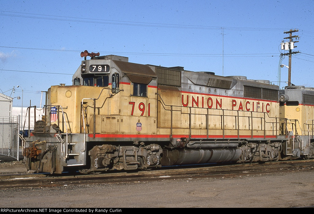 UP 791 at Modesto